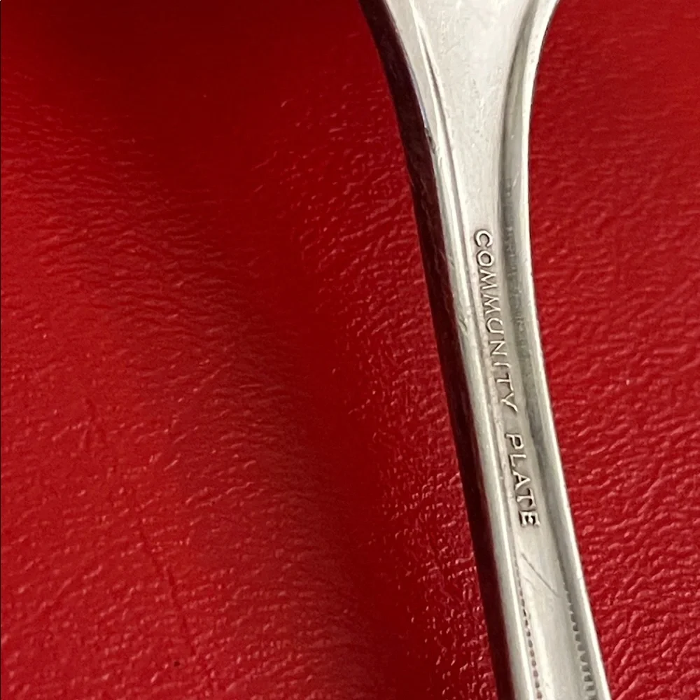 Community Grosvenor Silverplate Pie Server, Flat Handle
